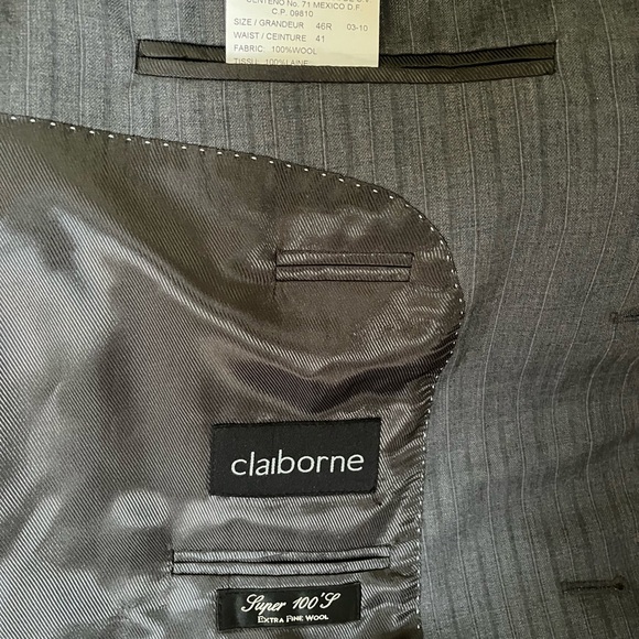 Men’s Claiborne suit jacket blazer - Picture 4 of 5